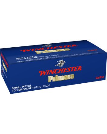 Winchester Ammo WSPM Centerfire #1-1/2M - 108 Small Magnum Pistol 1000 Per Box/5 Case