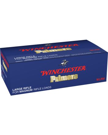 Winchester Ammo WLRM Centerfire #8-1/2M - 120 Large Magnum Rifle 1000 Per Box/5 Case
