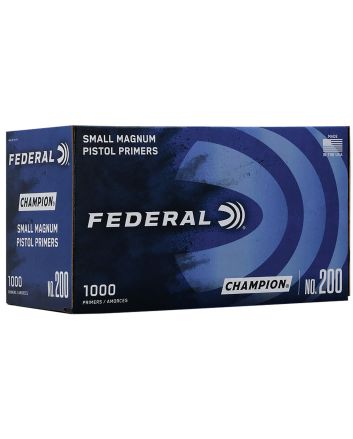 Federal 200 Champion Small Pistol Multi Caliber Handgun 1000 Per Box/5 Case