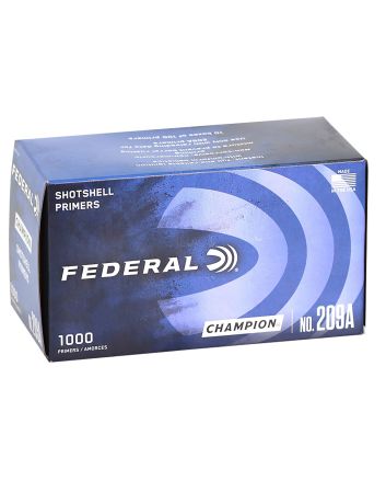 Federal 209A Champion Shotshell All Gauge Shotgun 1000 Per Box/5 Case