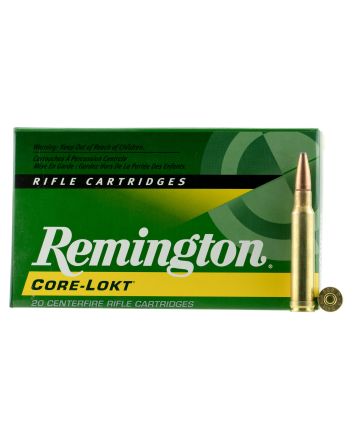 Remington Ammunition 22191 Core-Lokt338WinMag 250gr Core-Lokt Pointed Soft Point 20 Per Box/10 Case