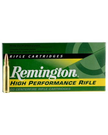 Remington Ammunition 28399 High Performance Rifle 223Rem 55gr Pointed Soft Point 20 Per Box/10 Case