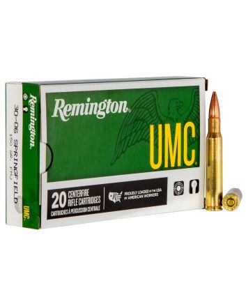 Remington Ammunition 23699 UMC30-06Springfield 150gr Full Metal Jacket 20 Per Box/10 Case