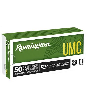 Remington Ammunition 23724 UMC38Special 158gr Lead Round Nose 50 Per Box/10 Case