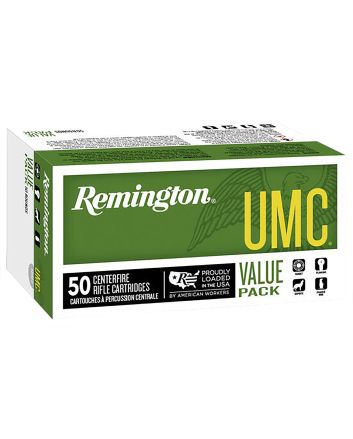 Remington Ammunition 23712 UMC Value Pack 30Carbine 110gr Full Metal Jacket 50 Per Box/10 Case