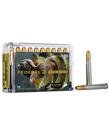 Federal P416RT2 Premium Safari Cape-Shok 416RemMag 400gr Trophy Bonded Sledgehammer Solid 20 Per Box/10 Case