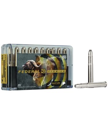 Federal P470T1 Premium Safari Cape-Shok 470NitroExpress 500gr Trophy Bonded Bear Claw 20 Per Box/10 Case
