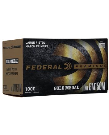 Federal GM150M Gold Medal Premium Multi Caliber Handgun 1000 Per Box/5 Case
