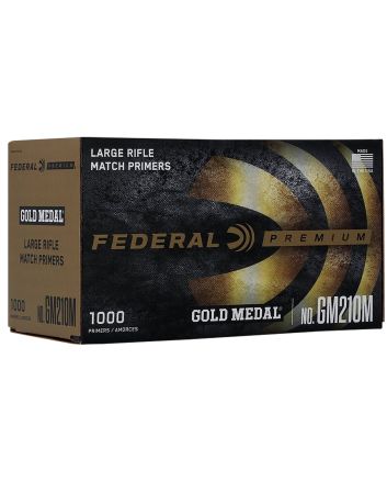 Federal GM210M Gold Medal Premium Multi Caliber 1000 Per Box/5 Case