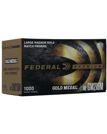 Federal GM215M Gold Medal Premium Multi Caliber 1000 Per Box/5 Case