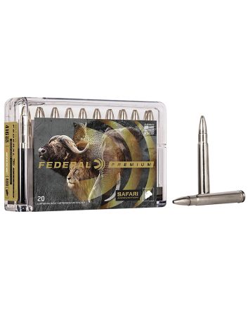 Federal P416RT1 Premium Safari Cape-Shok 416RemMag 400gr Trophy Bonded Bear Claw 20 Per Box/10 Case