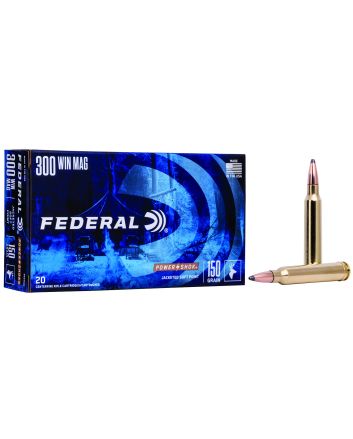 Federal 300WGS Power-Shok300WinMag 150gr Jacketed Soft Point 20 Per Box/10 Case