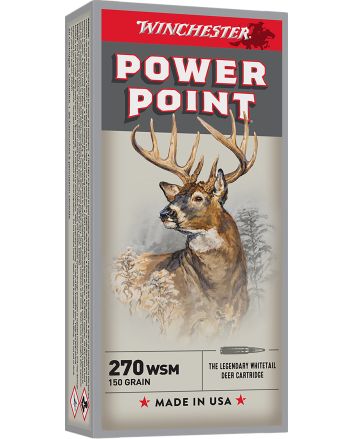 Winchester Ammo X270WSM Power-Point270WSM 150gr 20 Per Box/10 Case