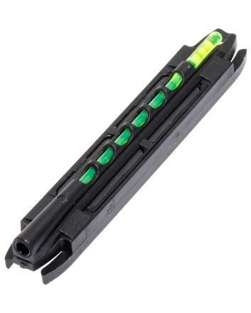 HiViz MGH2007I Magni-Hunter Magnetic Front SightBlack | Green/Red Fiber Optic