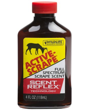 Wildlife Research 2404 Active-ScrapeDeer Attractant Doe In Estrus/Buck Urine Scent 4 oz Bottle
