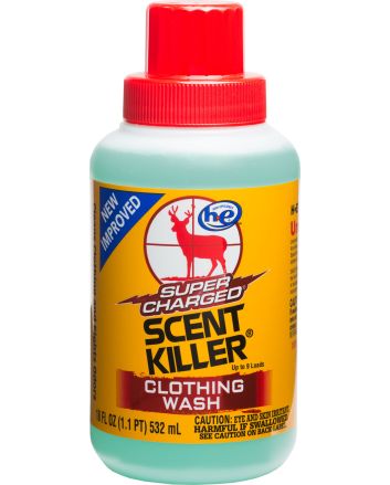 Wildlife Research 546 Scent Killer Super Charged Clothing Wash Odor Eliminator Odorless Scent 18 oz Bottle