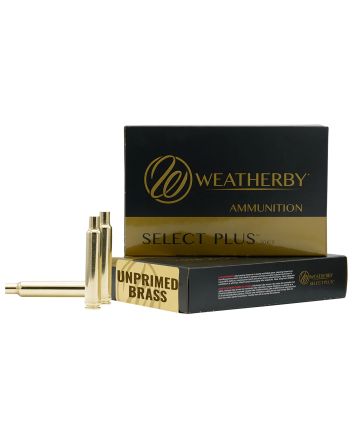 Weatherby BRASS340 Unprimed Cases340WthbyMag Rifle Brass 20/Box