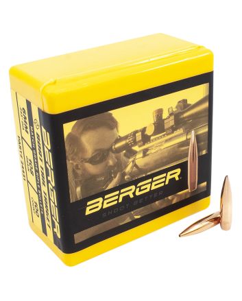 Berger Bullets 24431 Target Match Grade 6mm 108gr Boat Tail 100/Box