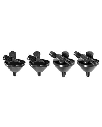 Lee Precision 90453 Quick Change Drum Set Black Nylon Works With Classic/Auto Drum Powder Measure