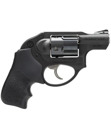 Ruger 5450 LCRSmall Frame 357 Mag 5rd 1.87" Matte Black Steel Barrel, Black PVD Cylinder, Matte Black Stainless Steel Frame, Hogue Tamer Monogrip Grip, Concealed Hammer