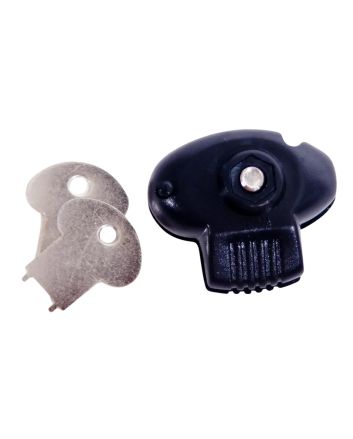 DAC TVP095MP GunMaster Trigger Lock Open With Key Black Plastic 25 Per Pkg Firearm Fit- Handgun/Rifle/Shotgun