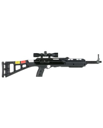 Hi-Point 4595TS4X32 4595TS Carbine 45 ACP Caliber with 17.50" Barrel, 9+1 Capacity, Black Metal Finish, Black All Weather Molded Stock &amp; Black Polymer Grip Right Hand
