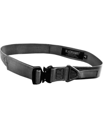 Blackhawk 41CQ00BK CQB Riggers Belt Black Nylon 34" 1.75" Wide Hook &amp; Loop Closure