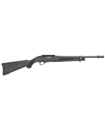 Ruger 1261 10/22 Tactical Full Size 22 LR 10+1 16.10" Satin Black Threaded Barrel, Receiver w/Scope Rail, Black Synthetic Fixed Stock, Right Hand