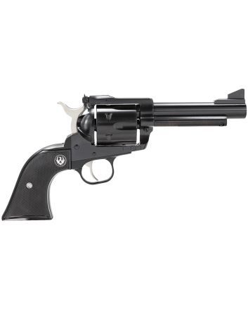 Ruger 0445 Blackhawk45 Colt (Long Colt) 6rd 4.63" Blued Alloy Steel Barrel, Cylinder &amp; Frame, Black Checkered Rubber Grip, Transfer Bar Safety, Exposed Hammer