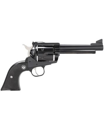 Ruger 0465 Blackhawk45 Colt (Long Colt) 6rd 5.50" Blued Alloy Steel Barrel, Cylinder &amp; Frame, Black Checkered Rubber Grip, Transfer Bar Safety, Exposed Hammer