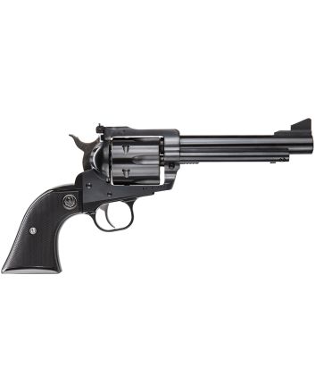 Ruger 0463 Blackhawk Convertible 45 ACP/45 Colt (Long Colt) 6rd 5.50" Blued Alloy Steel Barrel, Cylinder &amp; Frame, Black Checkered Rubber Grip, Transfer Bar Safety, Exposed Hammer