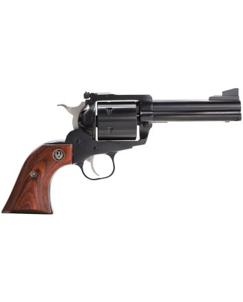 Ruger 0813 Super BlackhawkLarge Frame 44 Rem Mag/44 Special 6rd 4.63" Blued Alloy Steel Barrel, Cylinder &amp; Frame, Hardwood Grip, Transfer Bar Safety, Exposed Hammer