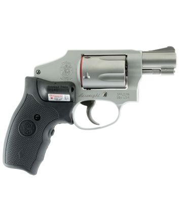 Smith &amp; Wesson 150972 Model 642 w/Laser *CA Compliant J-Frame 38 Special +P 5 Shot 1.88" Stainless Steel Barrel, Stainless Cylinder, Stainless Aluminum Frame, Crimson Trace Lasergrip, Concealed Hammer