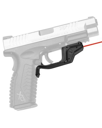 Crimson Trace 01-6090-1 LG-448 LaserguardBlack Red Laser Springfield XD &amp; XD (M)