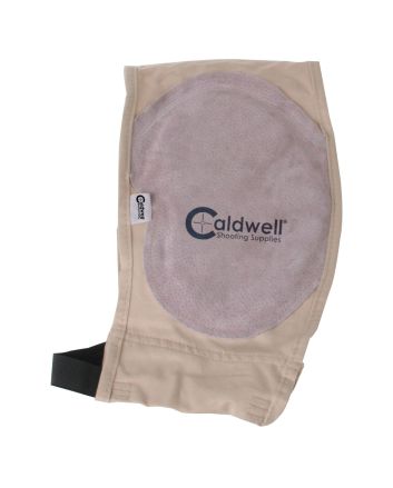 Caldwell 310010 Mag Plus Recoil Shield Tan Cloth w/Leather Pad Ambidextrous