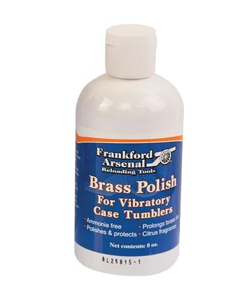 Frankford Arsenal 887335 Quick-N-Ez Brass Polish 8 oz Squeeze Bottle