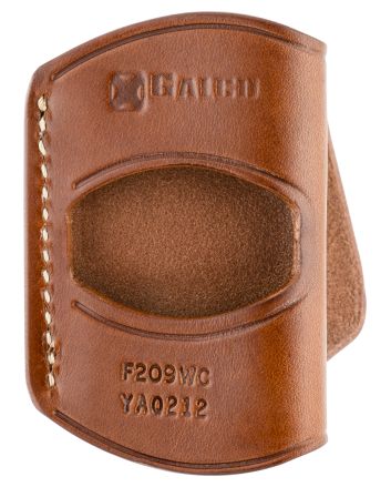 Galco YAQ212 YaquiOWB Tan Leather Belt Slide Fits 1911 Fits 3-5" Barrel Right Hand