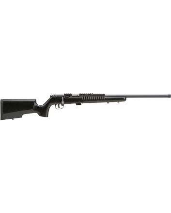 Savage Arms 25752 Mark II TRR-SR Full Size 22 LR 5+1 22" Matte Black Heavy Fluted Barrel, Matte Black Picatinny Rail Carbon Steel Receiver, Matte Black Tactical Wood Stock, Right Hand