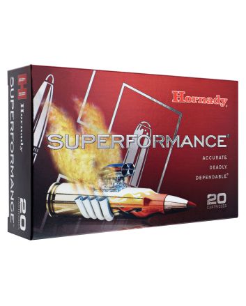 Hornady 85507 Superformance6.5x55Swedish 140gr Super Shock Tip 20 Per Box/10 Case