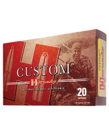 Hornady 8347 Custom6.8mmRem SPC 120gr Super Shock Tip 20 Per Box/10 Case