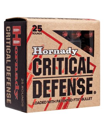 Hornady 90700 Critical Defense44S&amp;WSpl 165gr Hornady Flex Tip eXpanding 20 Per Box/10 Case