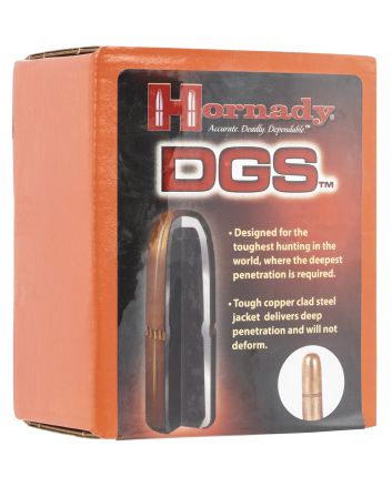 Hornady 5051 DGS505 Cal .505 525 gr Dangerous Game Solid 50 Per Box/ 15 Case