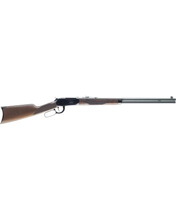 Winchester Guns 534178117 Model 94 Sporter 38-55 Win Caliber with 8+1 Capacity, 24" Barrel, Brushed Polish Blued Metal Finish &amp; Satin Black Walnut Fixed Straight Grip Stock Right Hand (Full Size)