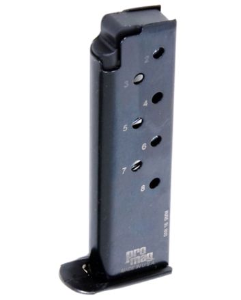ProMag SMI16 Standard8rd Single Stack 9mm Luger Fits S&amp;W M39 Blued Steel