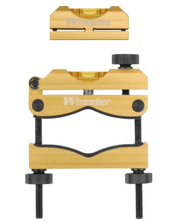 Wheeler 119050 Pro Reticle Leveling System Black/Yellow Aluminum Universal