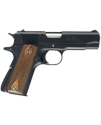 Browning 051803490 1911-22 A1 *CA Compliant Compact Frame 22 LR 10+1, 3.63" Stainless Steel Barrel, Matte Black Serrated Slide, Matte Black Aluminum Frame w/Beavertail
