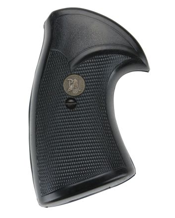 Pachmayr 03140 Presentation Grip Checkered Black Rubber for Ruger RedHawk