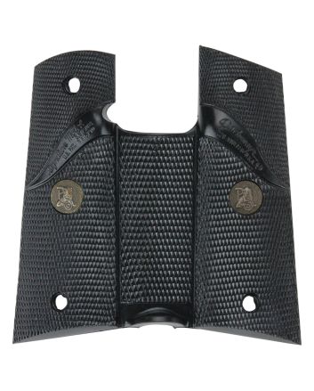 Pachmayr 02919 Signature Grip Wraparound Checkered Black Rubber for Colt MK IV Series 80 Delta Elite