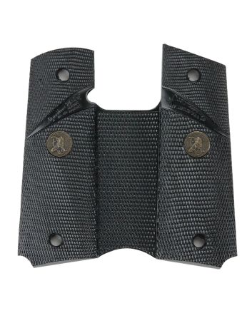 Pachmayr 02921 Signature Grip Wraparound Checkered Black Rubber for 1911, 1911-A1