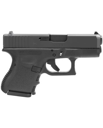 Glock PI2750201 G27 Gen3 Subcompact *CA Compliant 40 S&amp;W3.43" Barrel 9+1, Black Frame &amp; Slide, Finger GroovedTextured Polymer Grip, Safe Action Trigger